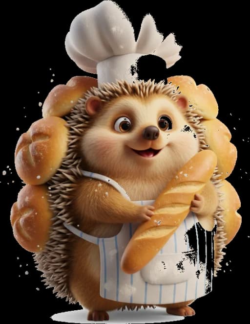 Bäcker Igel