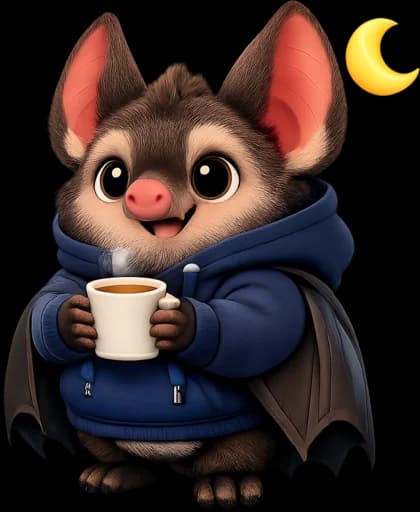 Nachtschicht Fledermaus
